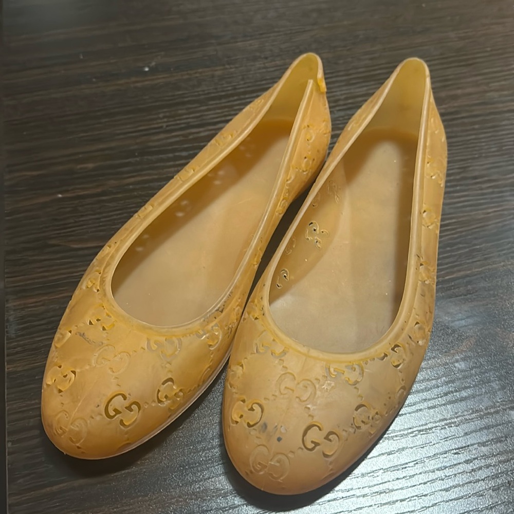 Gucci Jelly flat shoes size 37